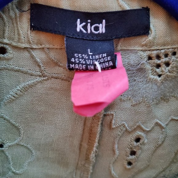 Kial Embroidered Collared Jacket - Picture 6 of 16